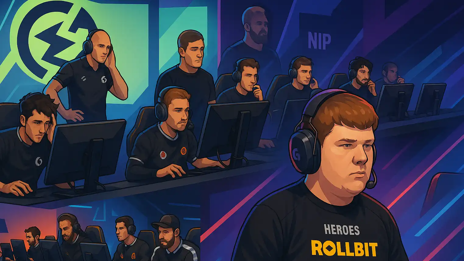 StarLadder Removes Rollbit Logo From Referee Shirts After Backlash at CS2 Budapest Major